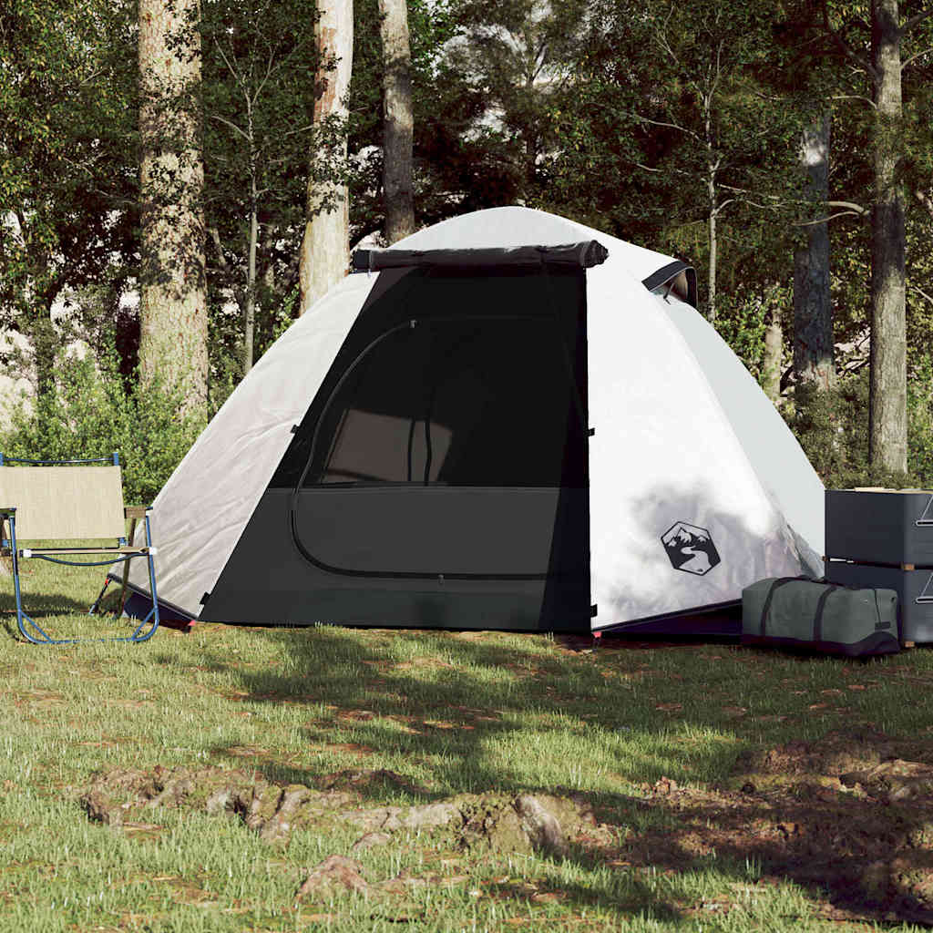 Vidaxl Dome Stan 2-Person Waterproofing tkanina bílá