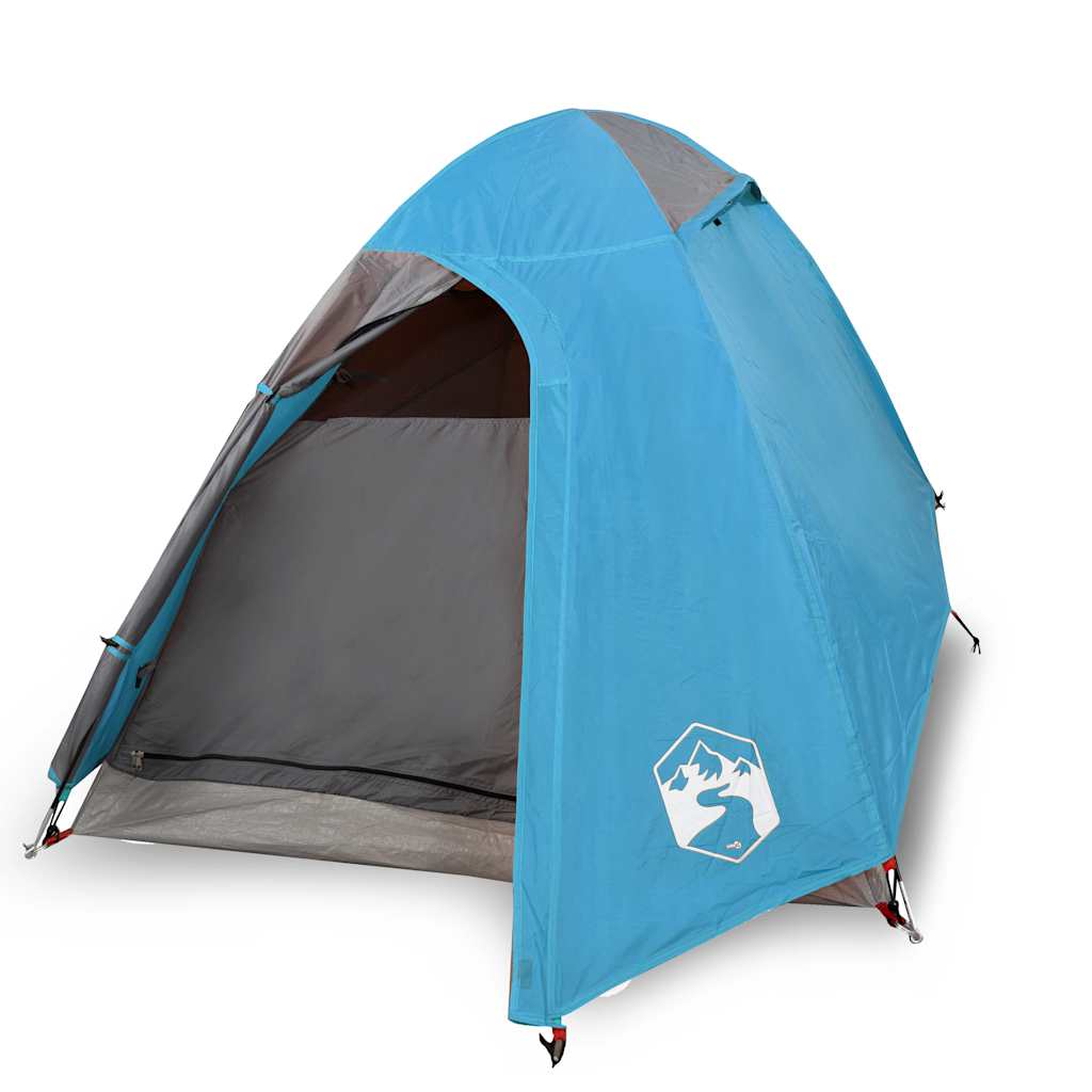 Vidaxl Dome Tenda Blu impermeabile per 2 persone