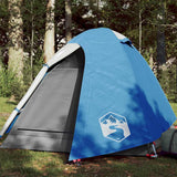 Vidaxl dome tente 2 personnes imperméables bleu