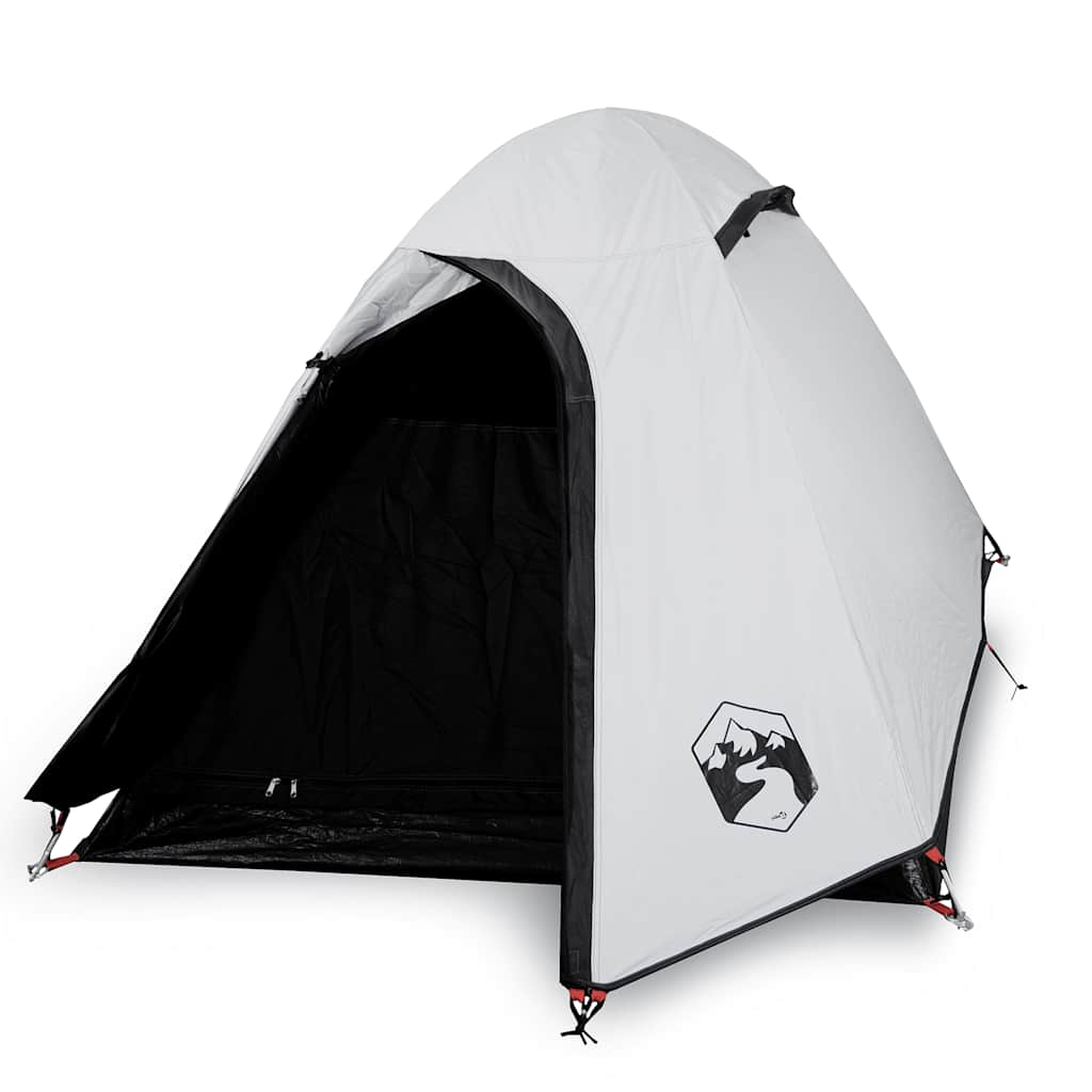 Vidaxl Dome Tent 2-osobowy wodoodporny tkaninę biały