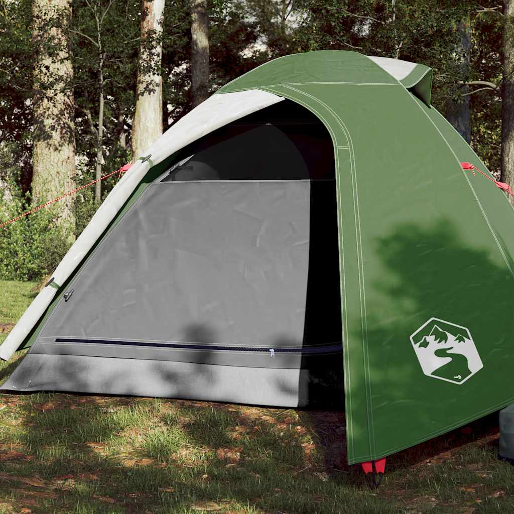 Vidaxl Dome Tent 2-osobowy wodoodporny zielony