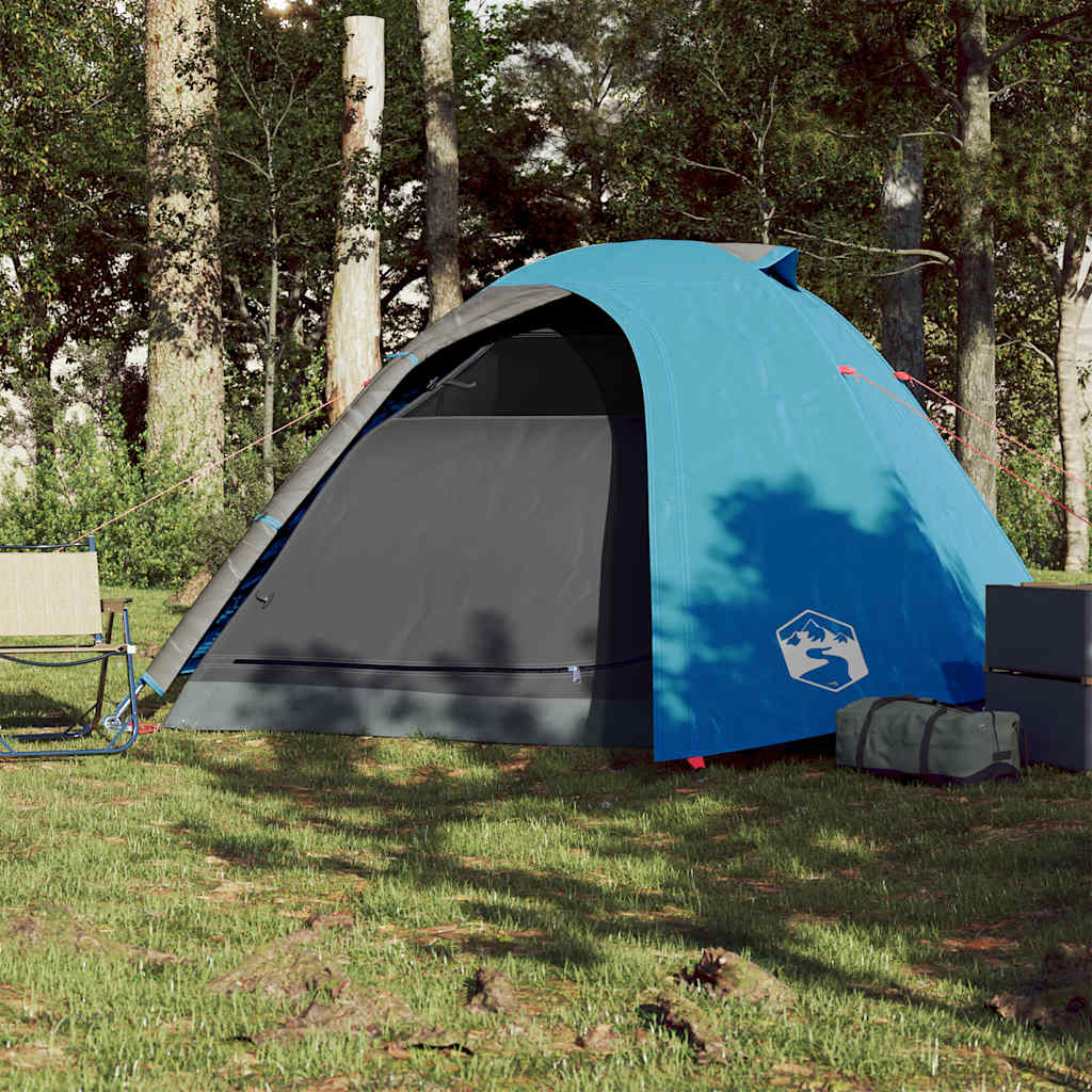 Vidaxl Dome Stan 4-Person Waterproof Blue