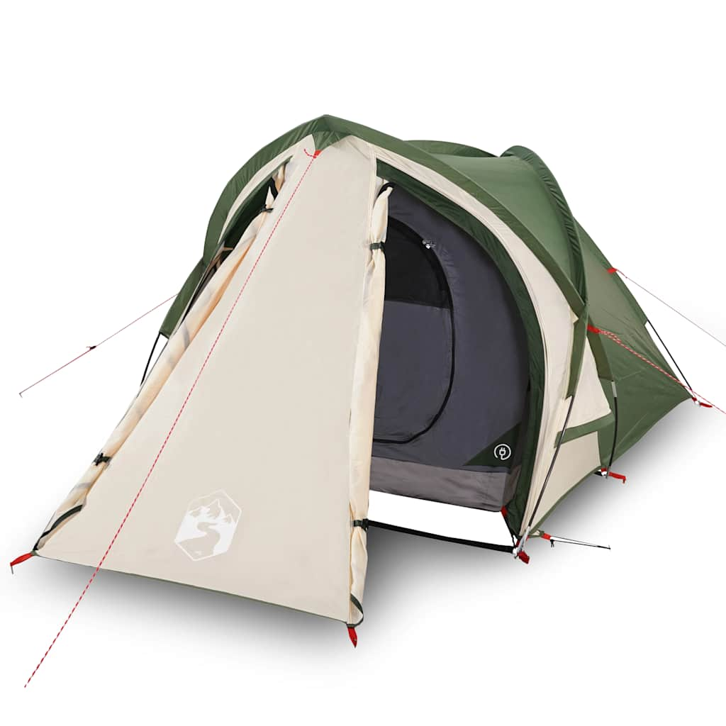 Vidaxl Dome Tent 2-osobowy wodoodporny zielony