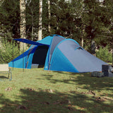 Vidaxl Dome tent 6-person waterproof blue