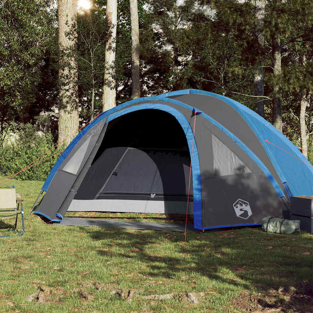 Vidaxl Dome Stan 4-Person Waterproof Blue