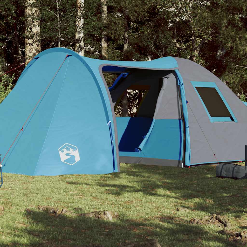 Vidaxl Dome tent 6-person waterproof blue