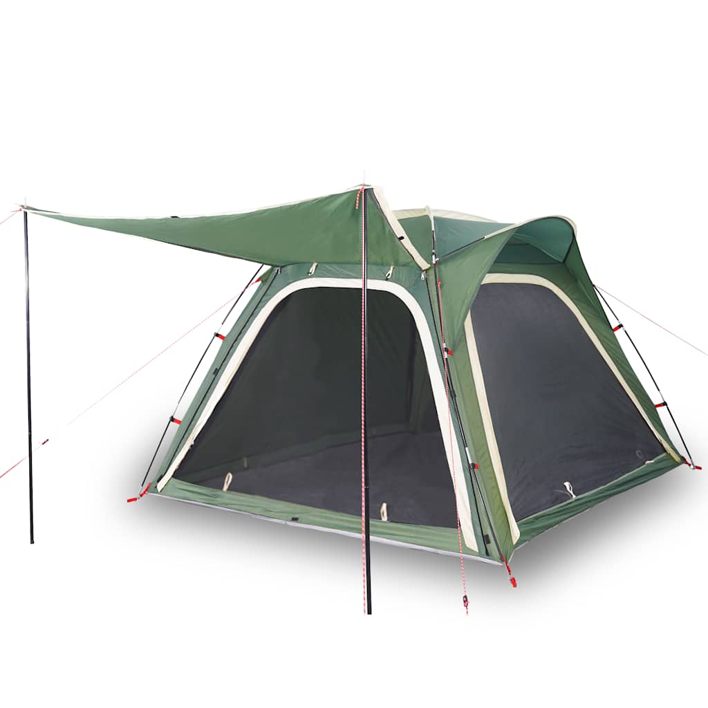 Vidaxl Tent 4-person Waterproof Fast Disconnecting Green