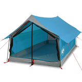 Vidaxl tent 2-persoons waterdicht blauw