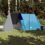 Tente VidaXL 3 personnes imperméable bleue
