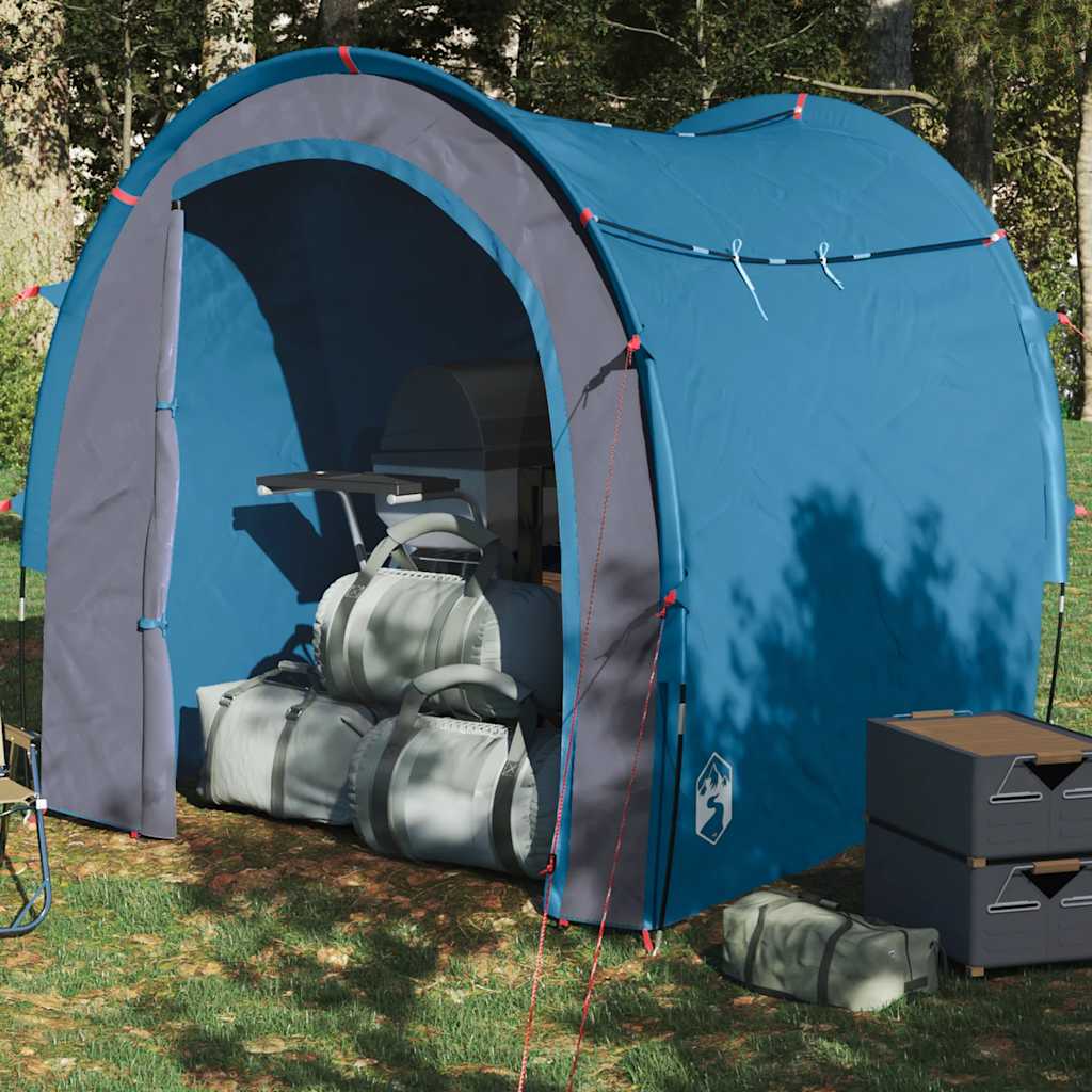 Vidaxl opbergtent waterdicht blauw