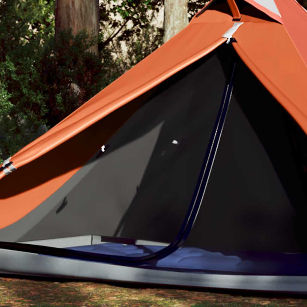 VidaXL tente tipi suspendue 1 personne imperméable orange