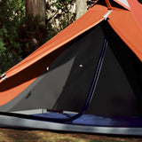 VidaXL tente tipi suspendue 1 personne imperméable orange