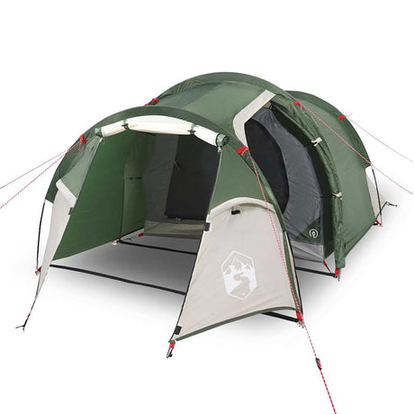 Vidaxl Tunnel Tent à 3 personnes étanche verte