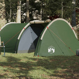 Vidaxl Tunnel Tent Green impermeabile per 4 persone