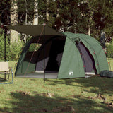 Vidaxl Tunnel Tent Green impermeabile per 4 persone