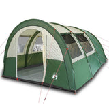 VidaXL tente tunnel 4 personnes imperméable vert