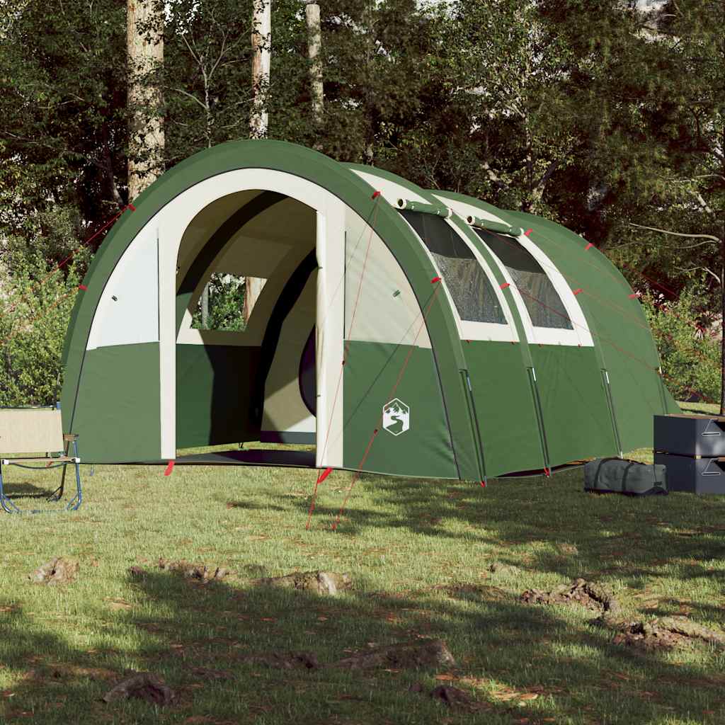 Vidaxl Tunnel tent 4-person Waterproof Green