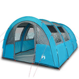 Tente tunnel VidaXL 4 personnes imperméable bleue