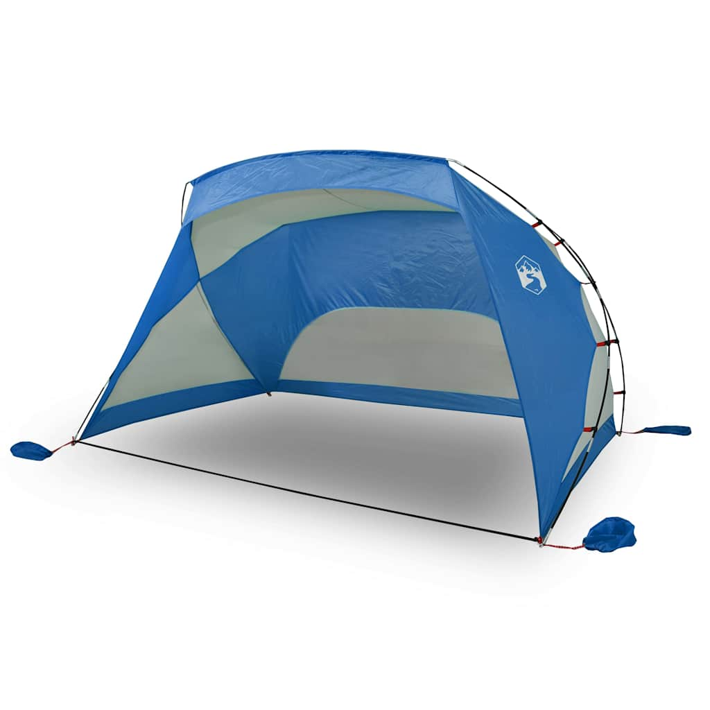 Vidaxl Beach Tent 274x178x170 148 cm 185t poliestere azzurro blu