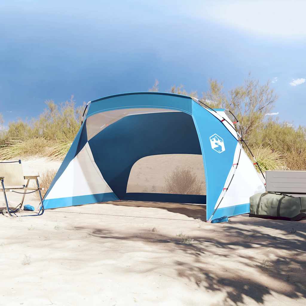 Vidaxl Beach tent 274x178x170 148 cm 185t Polyester Azure blo