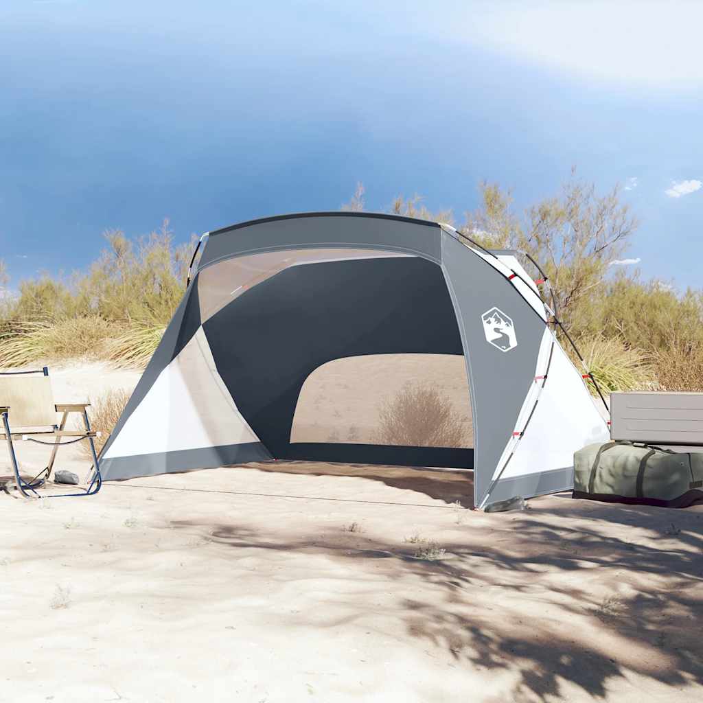 Vidaxl strandtent 274x178x170 148 cm 185t polyester grijs