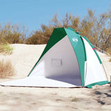 Tienda de playa de Vidaxl 268x223x125 cm 185t Polyester Sea Green