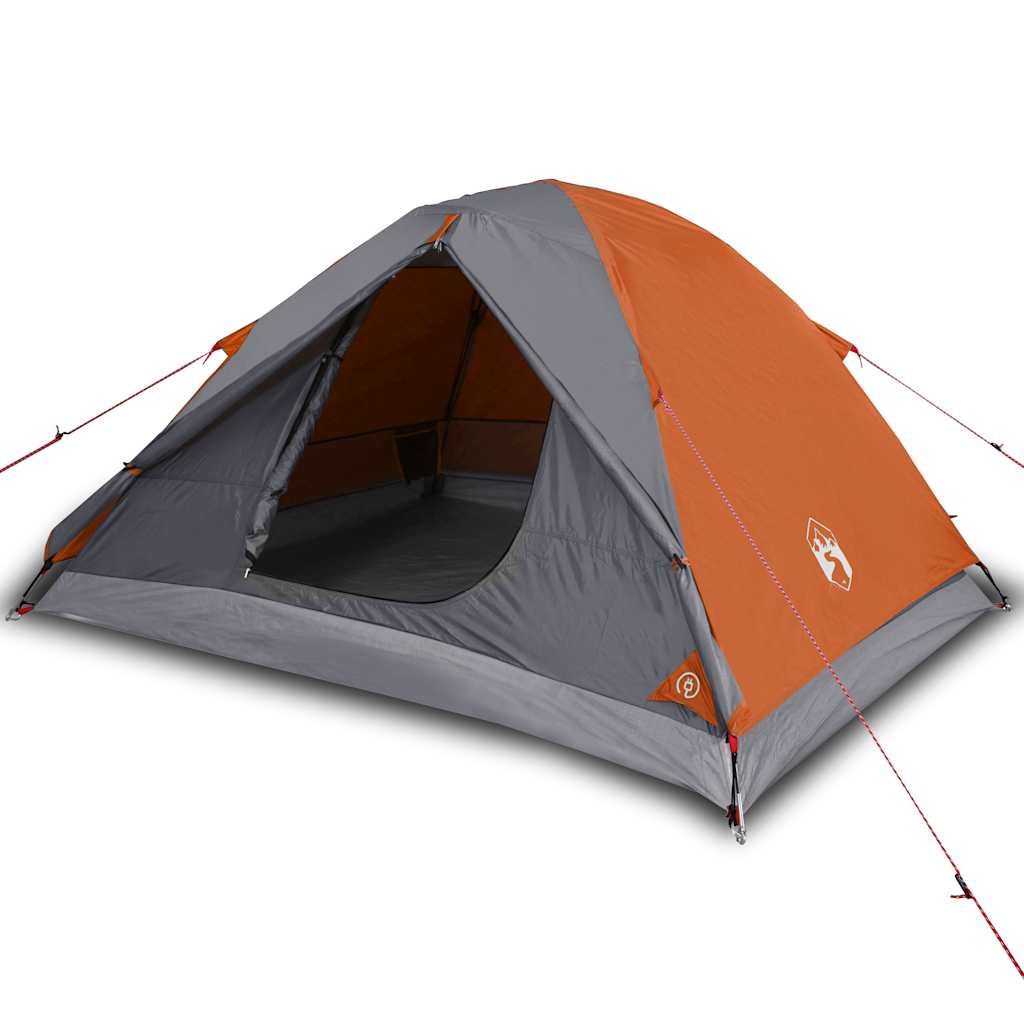 Vidaxl Dome Tent 3-osobowy wodoodporny pomarańcz