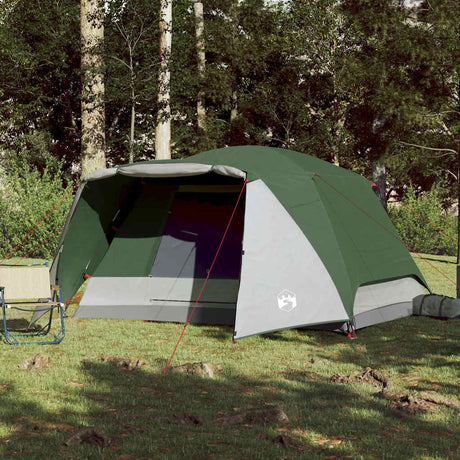 Tente familiale Vidaxx avec auvent, 6 personnes, imperméable, verte