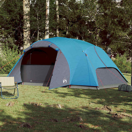 VidaXL tente familiale crossvent 8 personnes imperméable bleu