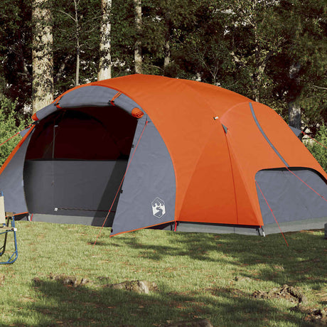 VidaXL tente familiale crossvent 8 personnes imperméable orange