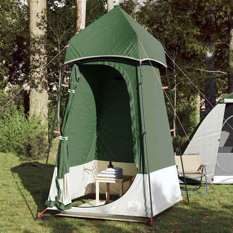 Tente de toilette VidaXL imperméable vert