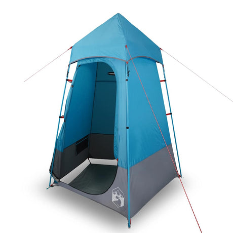 Tente de toilette VidaXL imperméable bleue
