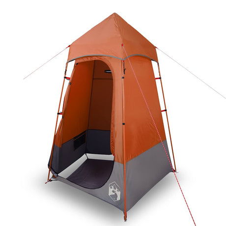 Tente de toilette VidaXL imperméable orange