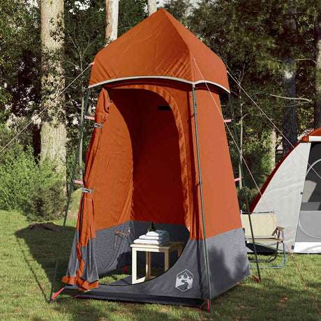 Tente de toilette VidaXL imperméable orange