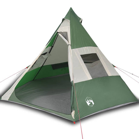 VidaXL tente tipi 7 personnes imperméable vert