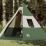 VidaXL tente tipi 7 personnes imperméable vert