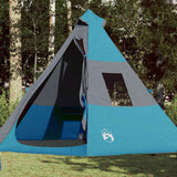 VidaXL tente tipi 7 personnes imperméable bleu