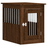 Vidaxxl cage pour chien 45x62x59 cm en dérivé du bois coloris chêne marron