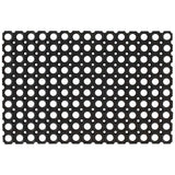 VidaXL Paillasson rectangulaire 60x80 cm caoutchouc