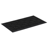 Vidaxx paillasson rectangulaire 45x75 cm caoutchouc