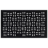 Vidaxx paillasson rectangulaire 45x75 cm caoutchouc