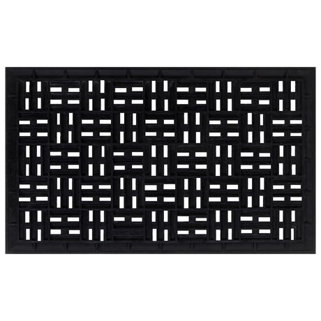Vidaxx paillasson rectangulaire 45x75 cm caoutchouc