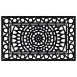 Vidaxx paillasson rectangulaire 45x75 cm caoutchouc