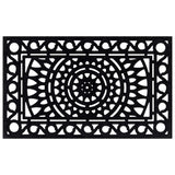Vidaxx paillasson rectangulaire 45x75 cm caoutchouc