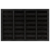 Vidaxx paillasson rectangulaire 40x60 cm caoutchouc et fibre de coco