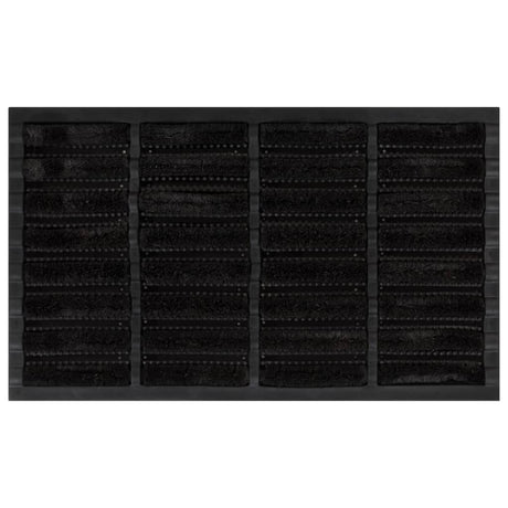 Vidaxx paillasson rectangulaire 45x75 cm caoutchouc et fibre de coco