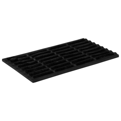 Vidaxx paillasson rectangulaire 45x75 cm caoutchouc et fibre de coco