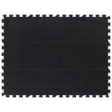 Vidaxxl dalle en caoutchouc 12 mm 90x120 cm noir