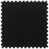 Vidaxl Tile de 12 mm 100x100 cm negro