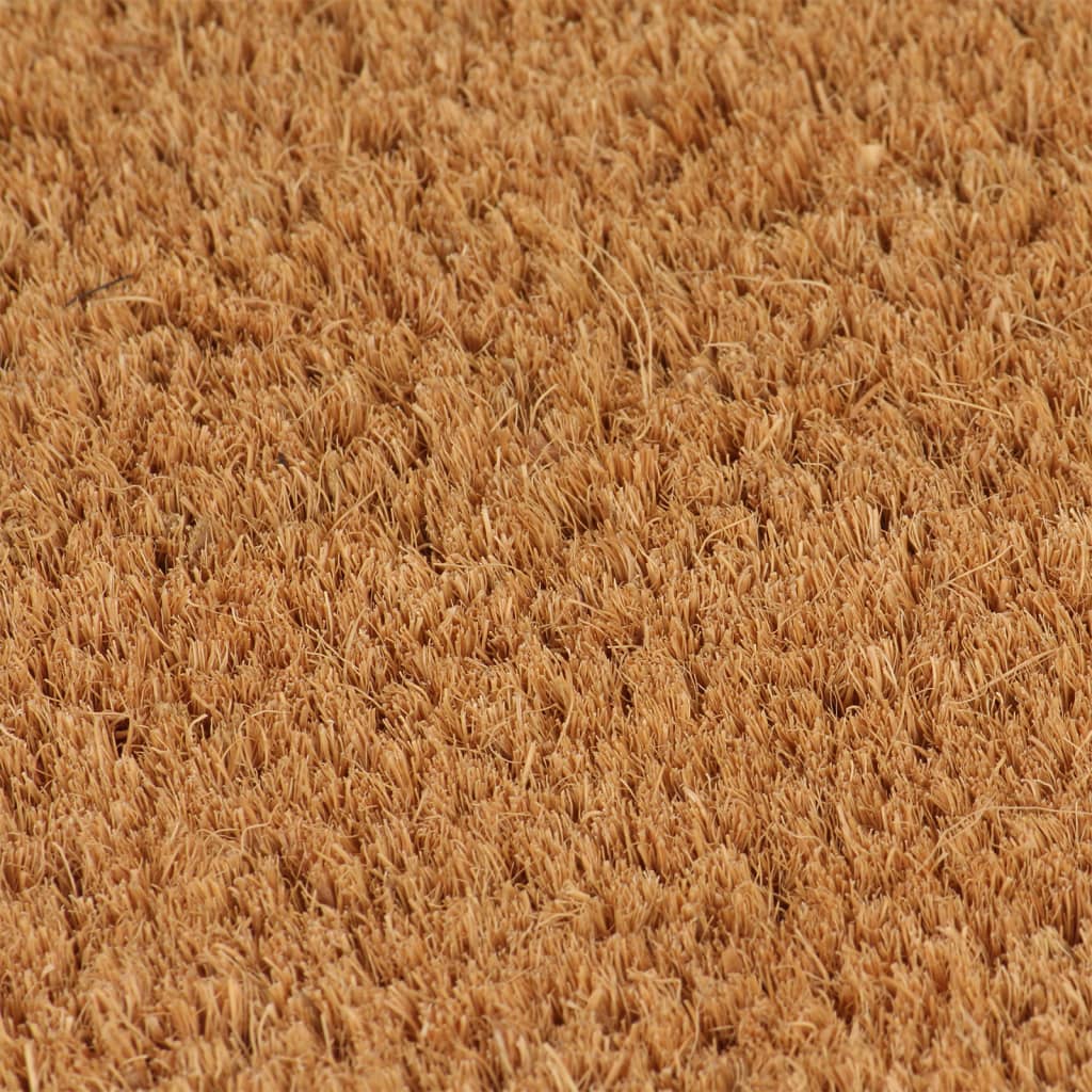 Vidaxl Doormat 40x60 cm Tufted Fibre Fibre Natural